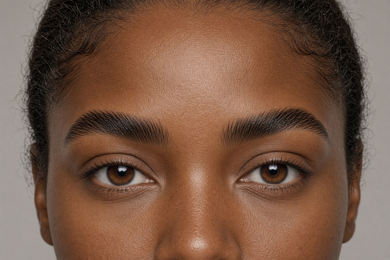 A laminated brow